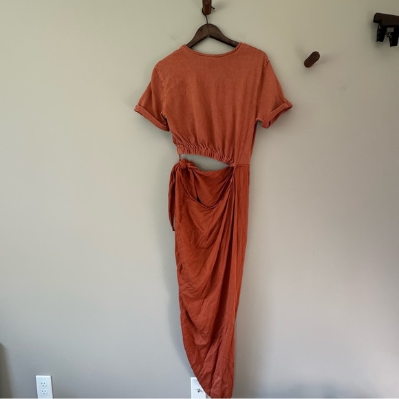 FREE PEOPLE RAE MAXI DRESS IN SIENA SIZE SMALL EUC - Picture 2 of 6
